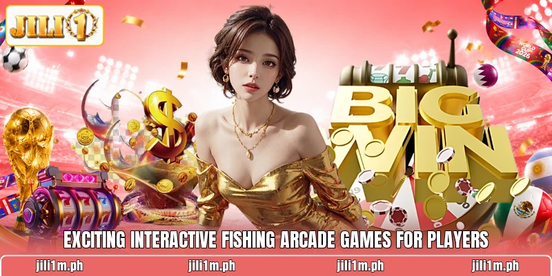 Exciting interactive fishing arcade games for players