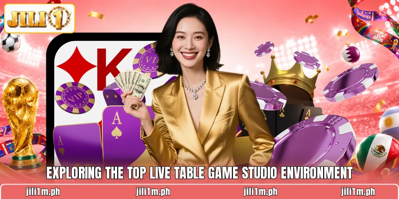 Exploring the top Live Table Game Studio environment
