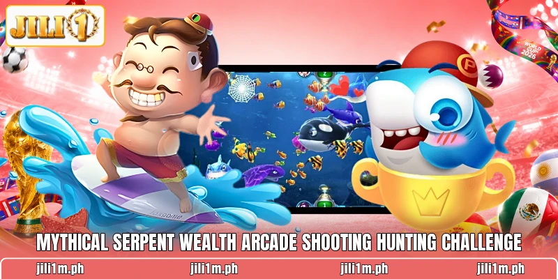 Mythical serpent wealth arcade shooting hunting challenge