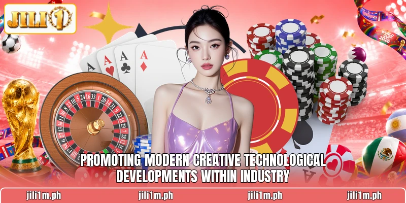 Promoting modern creative technological developments within industry